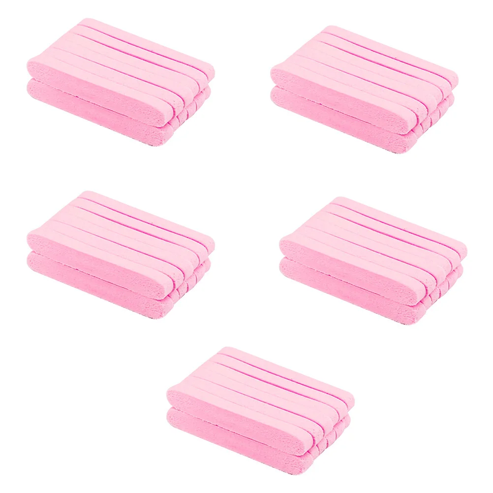 

96Pcs Puff Compress Facial Cleansing Sponge Face Cleansing Wash Sponge Makeup Exfoliator Exfoliating Tool (Pink)