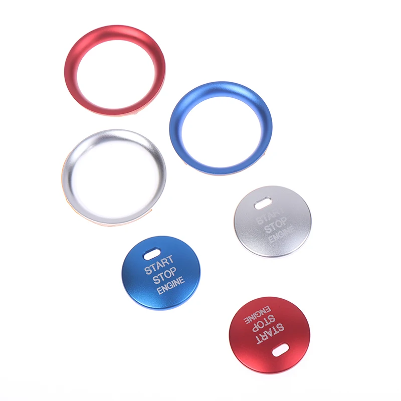 5 шт. наклейка переключателя автомобиля старт стоп двигатель зажигание кнопка