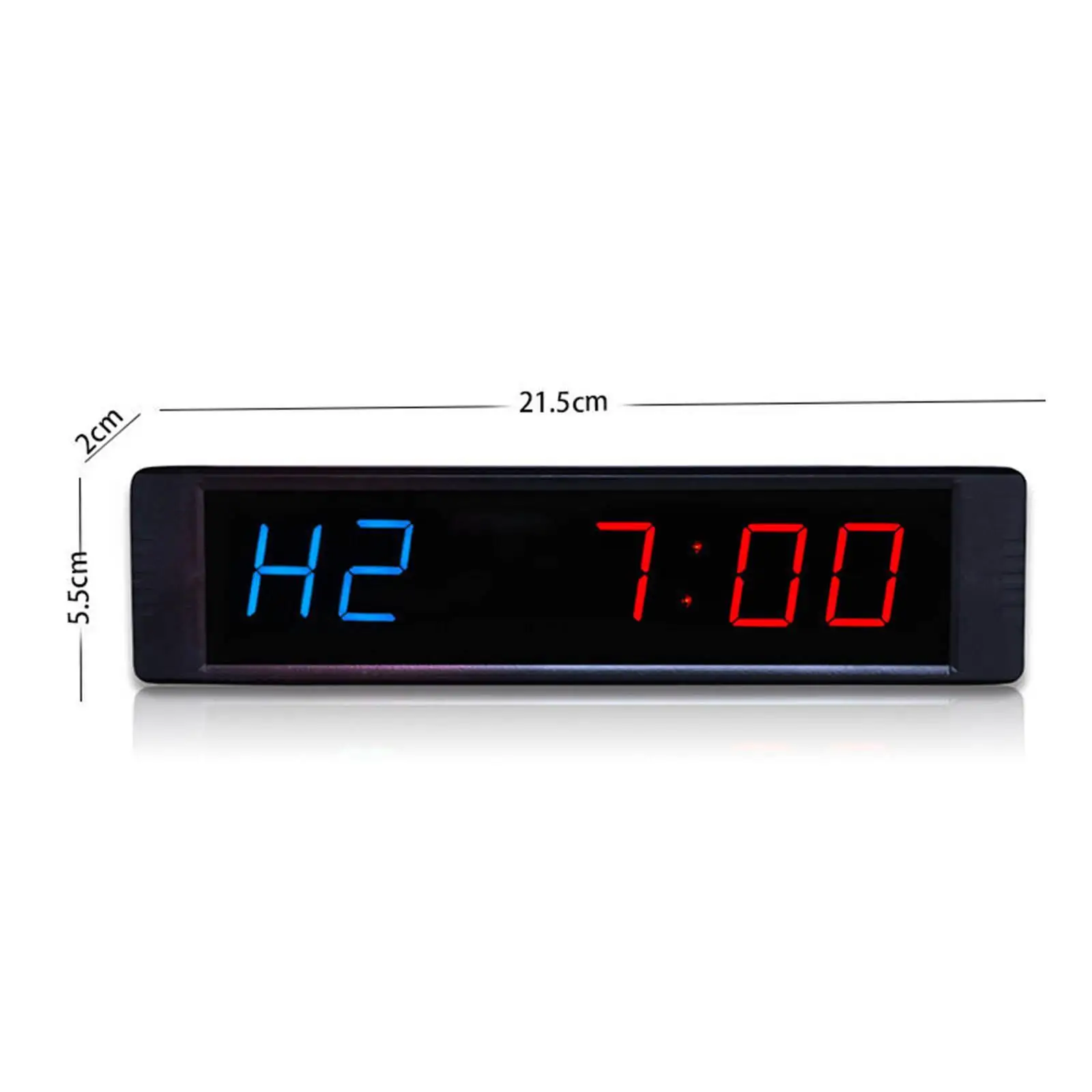 Workout Timer with Remote Stopwatch Interval Training Timer Clear count down/up LED Digital Display Fitness Timer for Sports Gym