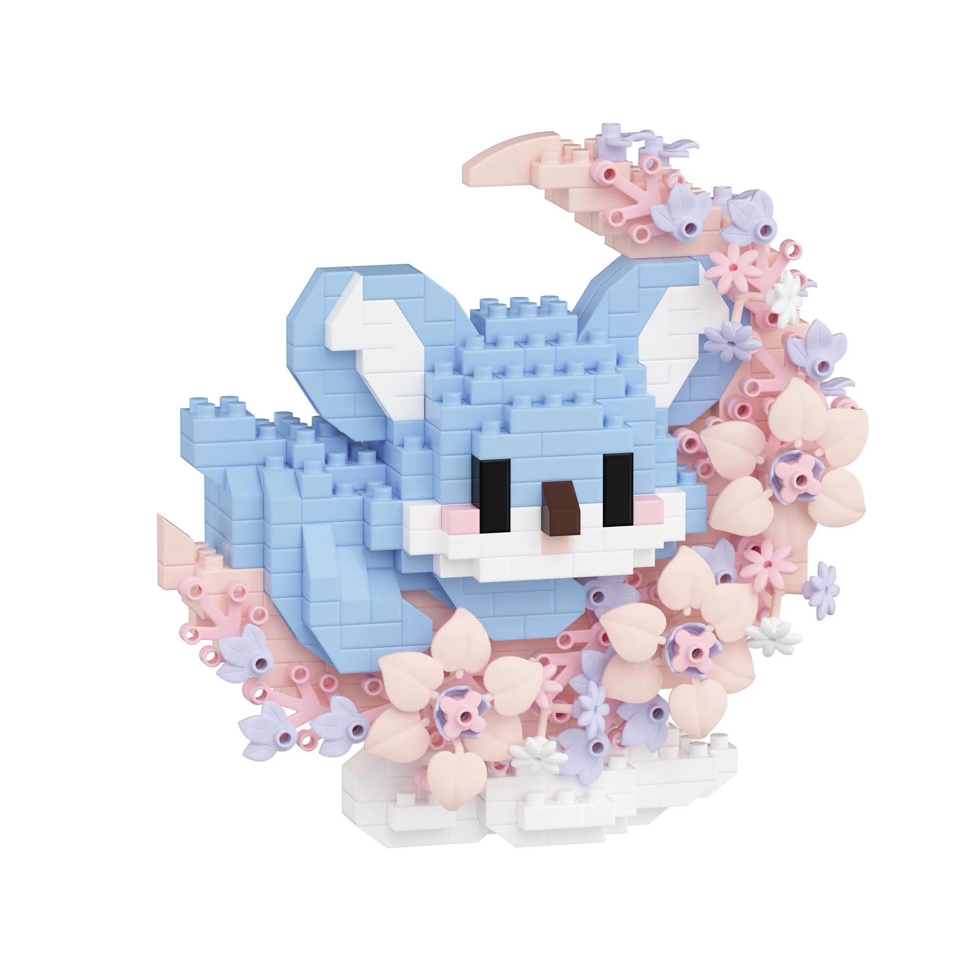 Sanrio Kuromi Cinnamoroll панда кошка мышь маленькое животное модель строительные блоки