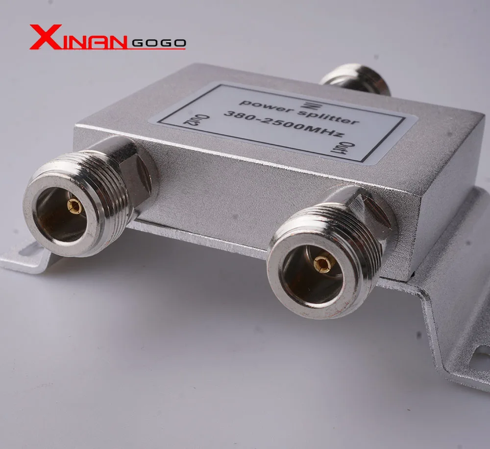 Xinangugo N female от 1 до 2 Way Разветвитель мощности 380-2500 МГц сигнал флейта женский 50 Ом -