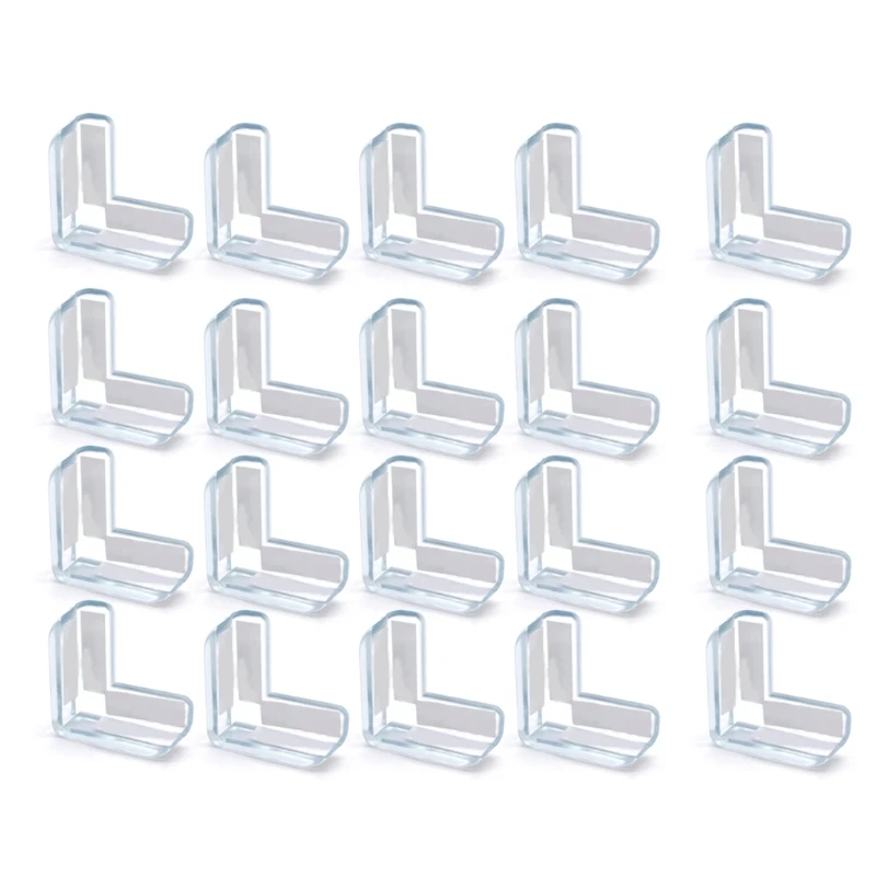 

20 Pcs Table Corner Protector Edge Baby Safety Buffer Protective Caps
