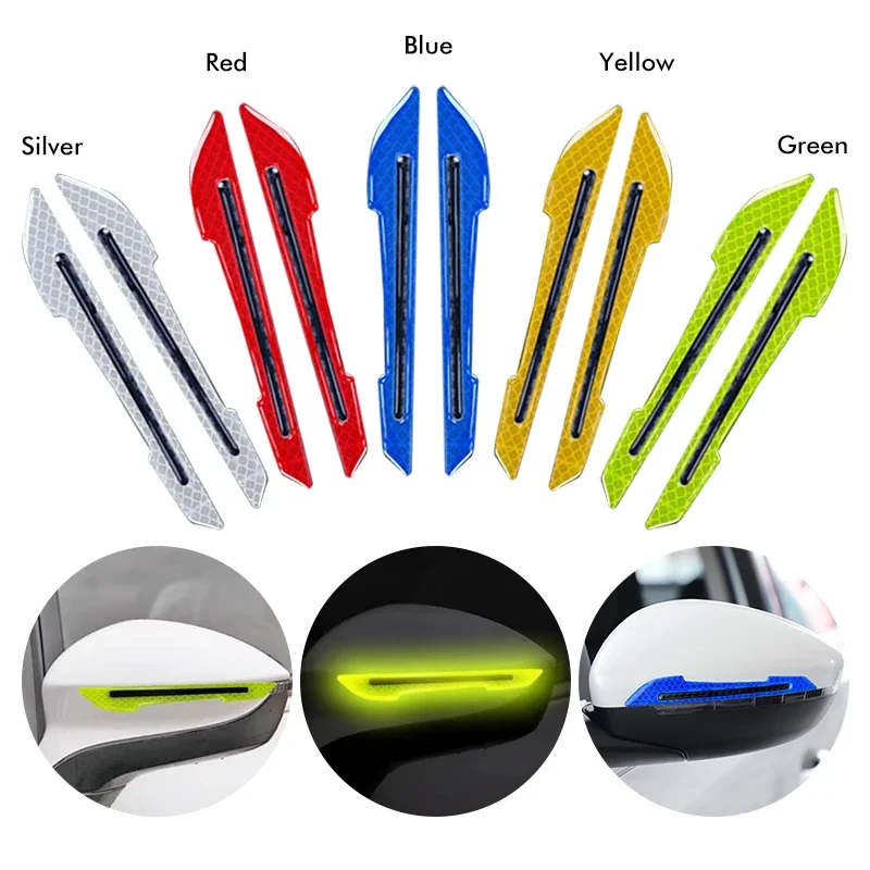 Наклейки на зеркало заднего вида без следов