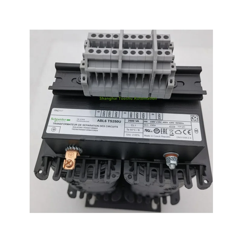 

New Original ABL6TS250U Voltage Transformer - 230..400 V - 1 x 230 V - 2500 VA