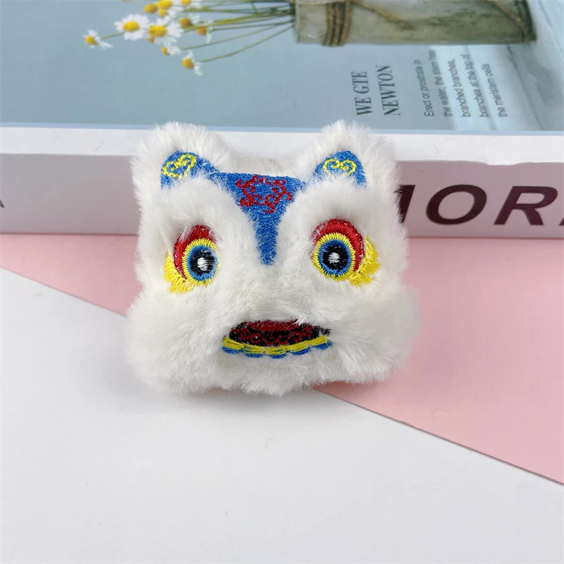 Милая игрушка-танец льва кулон брелок мультяшная мягкая кукла брошь