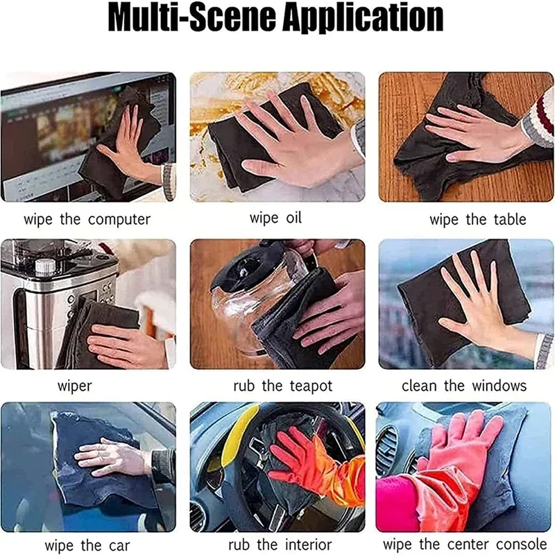 Утолщенная Волшебная салфетка для очистки без водяных знаков тряпка из