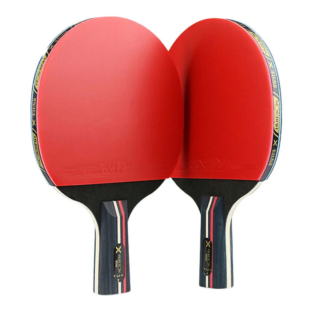 

Horizontal Shot Kids Suit Anti-Slip Grip Rackets Pingpong Three-Star Bamboo Child