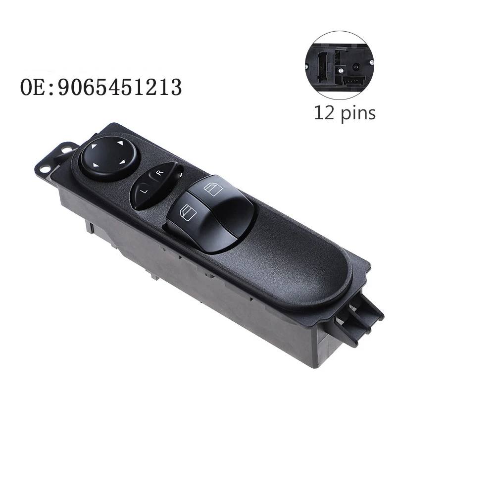 

New Front Left Master Power Window Switch For Mercedes Sprinter W906 VW Crafter A9065451213 9065451213
