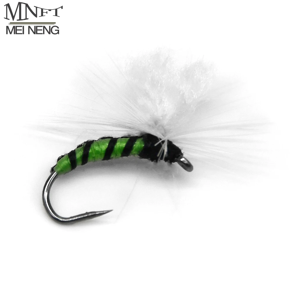 

6 шт., наживка-фазан с белыми спиральными перьями