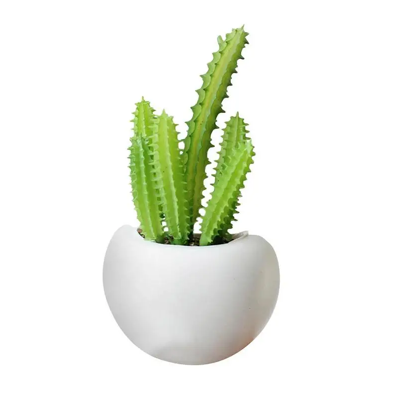 

Fridge Sticker Simulated Bouquet Flower Succulent Plant Fridge Magnet Magnetic Sticker Potted Plant For Home Wall Decoration
