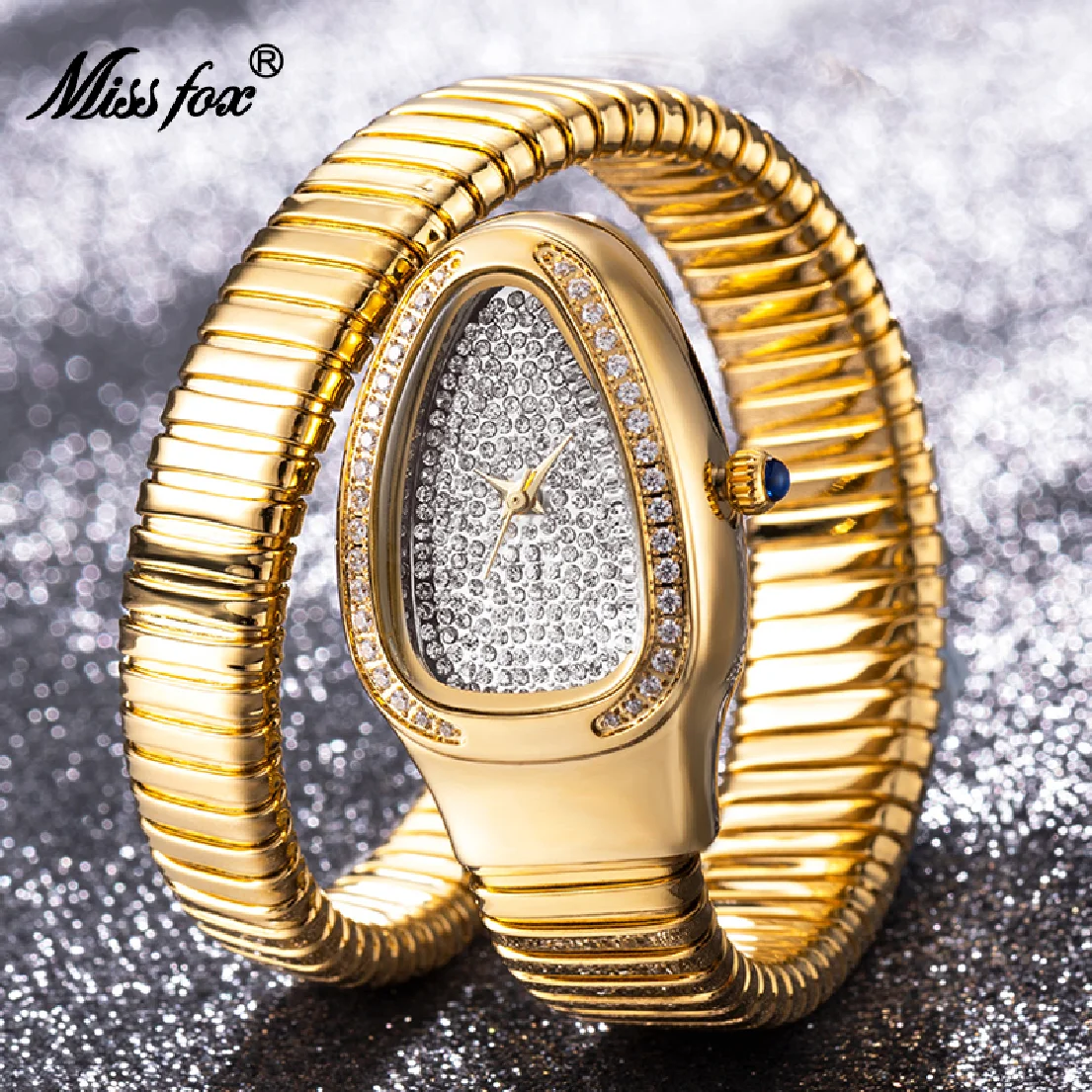 

Часы MISSFOX женские кварцевые с алмазным циферблатом, Элегантные классические наручные, аксессуары для вечеринок, ювелирные изделия
