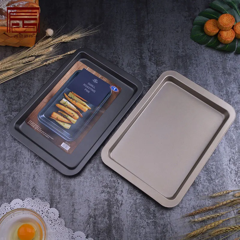 

Rectangular Cookie Sheets bread cake baking pan oven baked tools Small oven egg roll cake baking tray