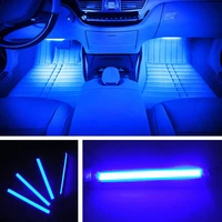 led car foot ambient light with cigarette lighter neon mood lighting backlight rgb auto interior decorative atmosphere light