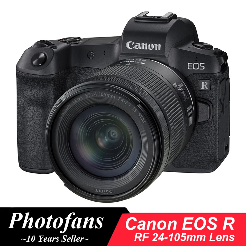 

Цифровая фотокамера Canon R Kit RF 24-105mm F4-7.1IS STM