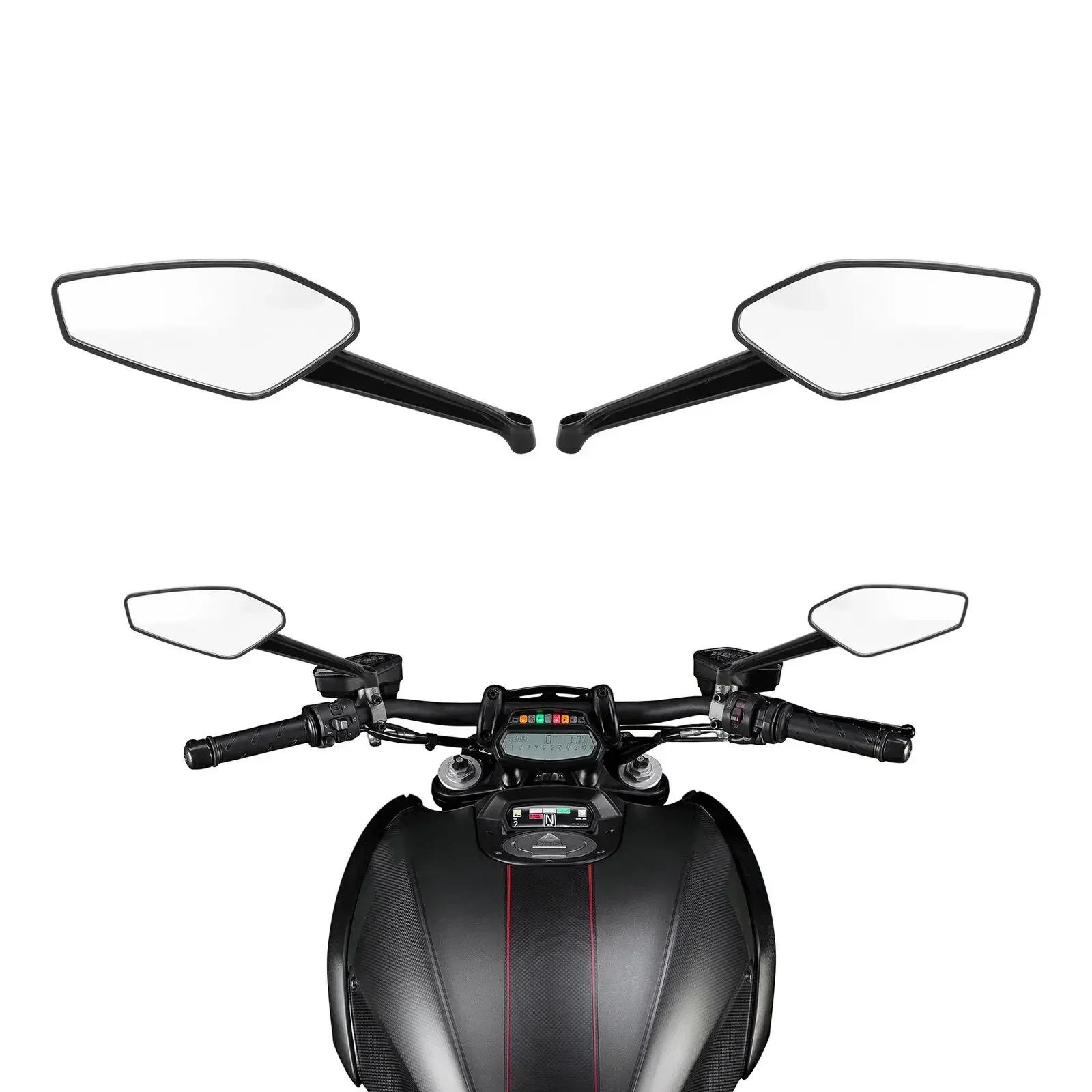 Аксессуары для мотоциклов зеркало заднего вида Ducati Monster 1200 R 2016-2019 Diavel Carbon 2014-2017 FL
