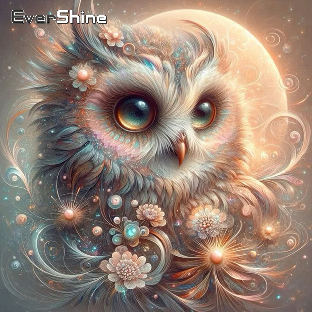 Evershine Алмазная мозаика Сова животные новая коллекция картина мультфильм картины