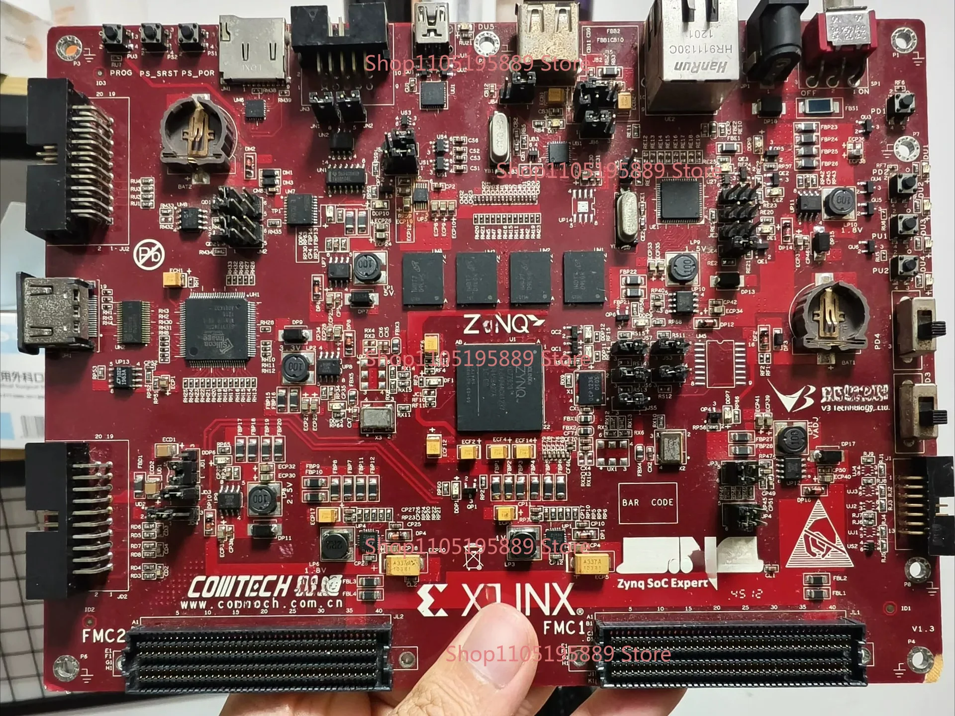 Фото Плата для разработки чипов Xilinx, Xilinx, Zynp7020 №1