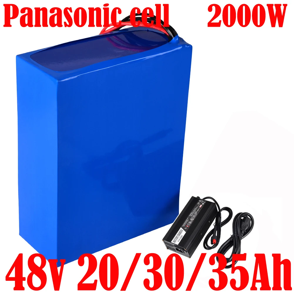 

18650 Cell 48 Volt E-Bike Battery 48V 20Ah 25Ah 30Ah 35Ah Lithium ion Batterie For Bafang 1000W 1500W 2000W Electric Bicycle