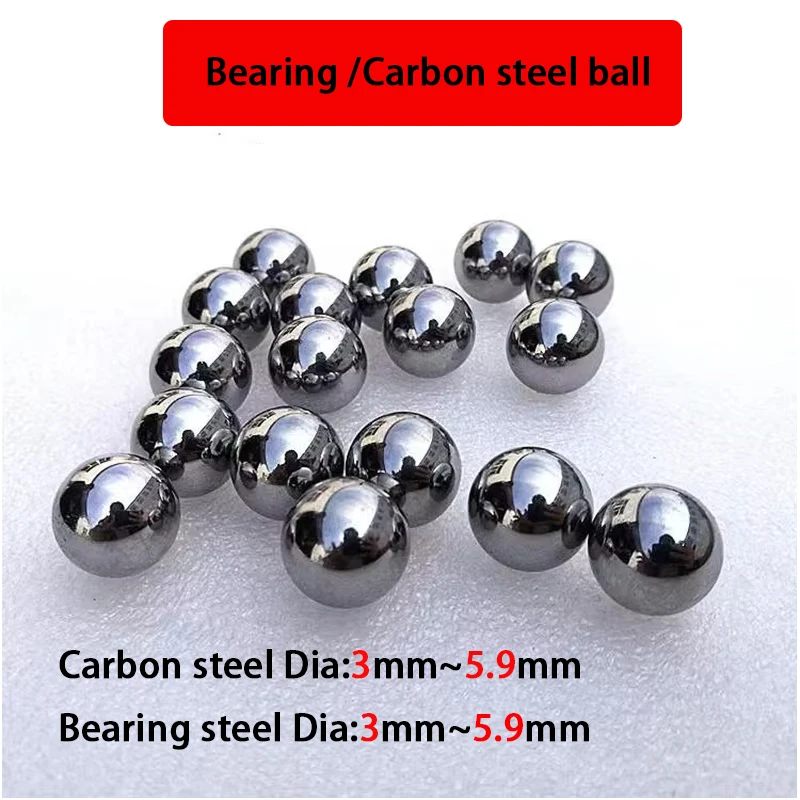20/50/100 шт. GCR15 стальной шарик с твердым подшипником/углеродистый стальной шарик диаметром 3/4/5/5,5/5,55,55,56/5,9 мм, детали передачи мощности скольжения