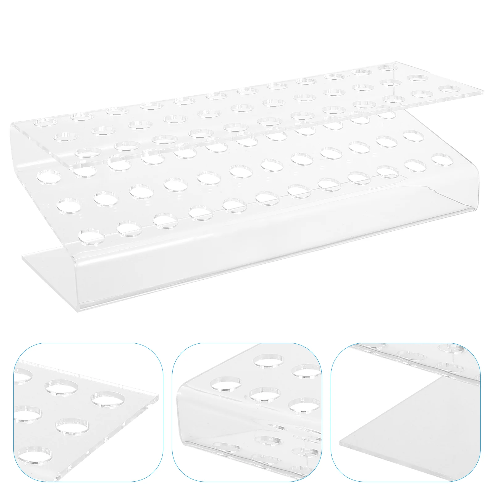 

Holder Brush Penacrylicstand Display Organizer Rack Storage Makeup Clear Eyebrow Cup Holders Organizers Deskartist Slotschool