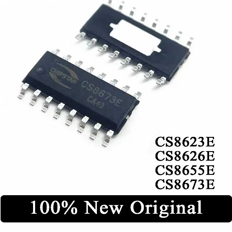 

5Pcs 100% New Original CS8623E CS8626E CS8655E CS8673E CS8673 MX1616 sop-16 Chipset IC Chip audio power amplifier In Stock