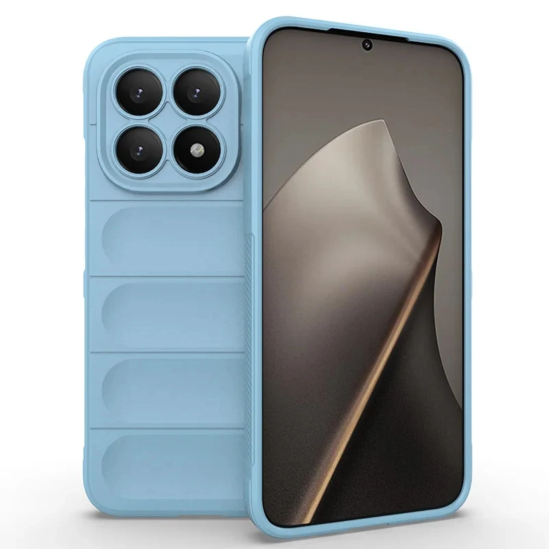 Фото Чехол для Xiaomi 17T Pro 15T 17 15: Мягкий силиконовый, гибкий, противоударный, защитный от падений №1