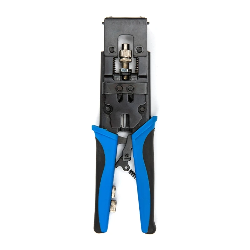 

Coax Cable Crimper Adjustable Crimping Plier for BNC RCA RG58 RG59 RG6 Coax Cable Tools High Hardness Wear-resisting