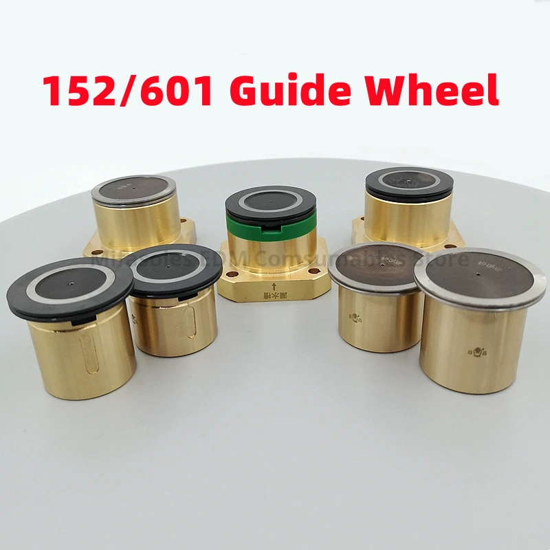 

Wire Cut Parts Black Gem Pulley Roller Guide Wheel Waterproof Assembly 152 601 OD32 * L36mm For EDM CNC Wire Cutting Machine