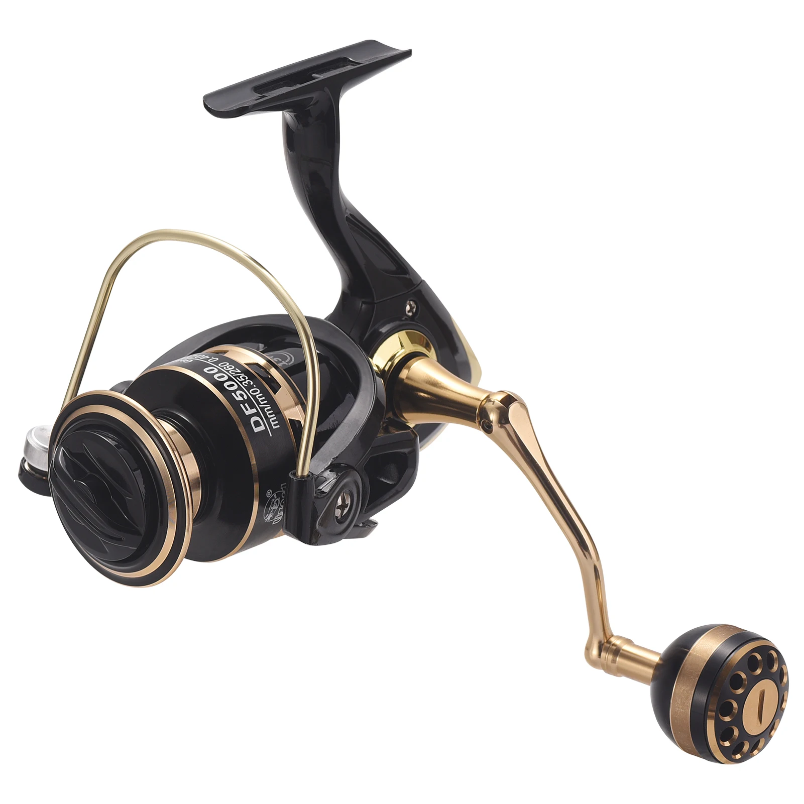 

13+1BB Spinning Reel Fishing reels 5.2:1 with Interchangeable Left and Right Handle for Saltwater Bait Casting