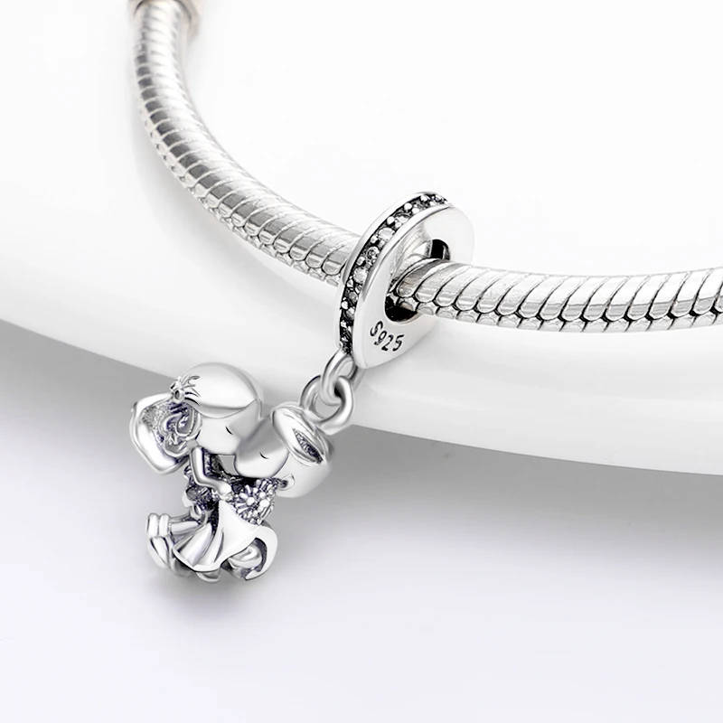 Шармы plata из серебра 925 пробы Ежик и доска для рисования шармы бусины подходят