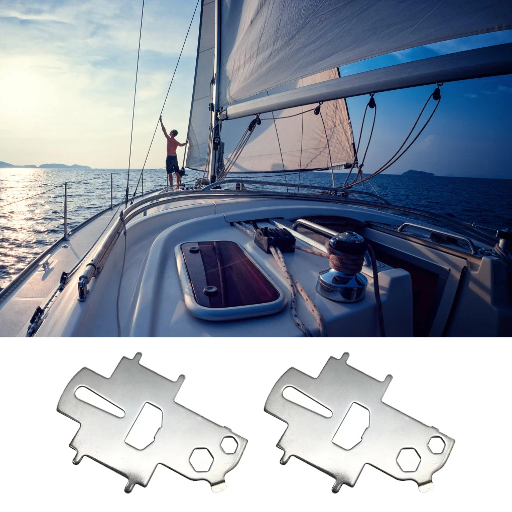 

Pack of 2 Deck Plate Key Boat Waste Filling Covers Cap Replaceable Tools