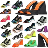 women square high heel slippers sexy open toe evening party shoes popular ball rave club summer lady slide sandals 2 d sl 6
