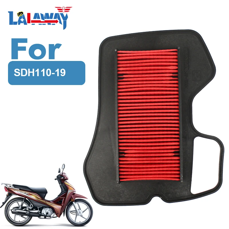 CUB воздушный фильтр для мотоцикла Honda Sundiro SDH110-19, воздушный фильтр для мотоцикла, Очиститель впускного воздуха для мотоцикла