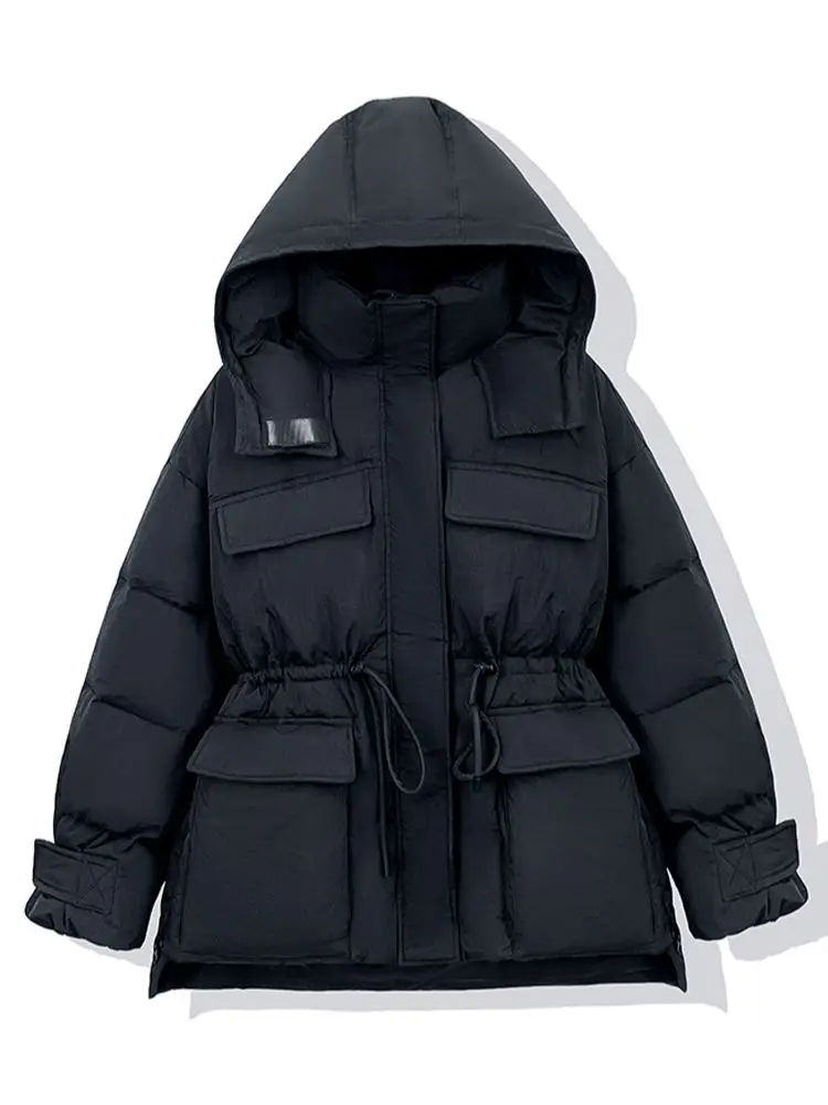 Women Down Jacket New Casual Style White Duck Down Jackets Autumn Winter Warm Coats And Parkas Female Outwear enlarge