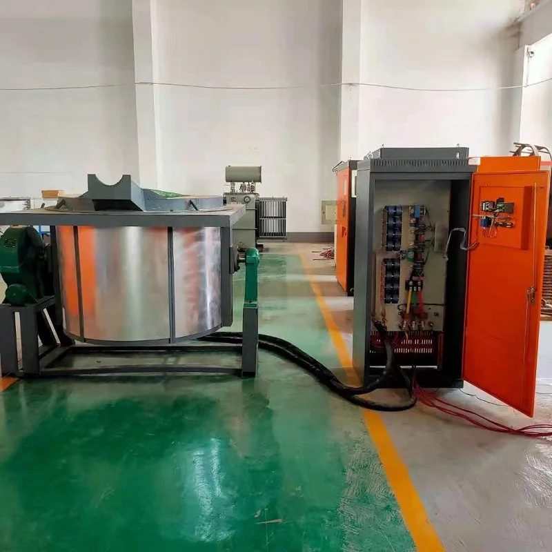 Индукционная плавильная печь 300 кг 500