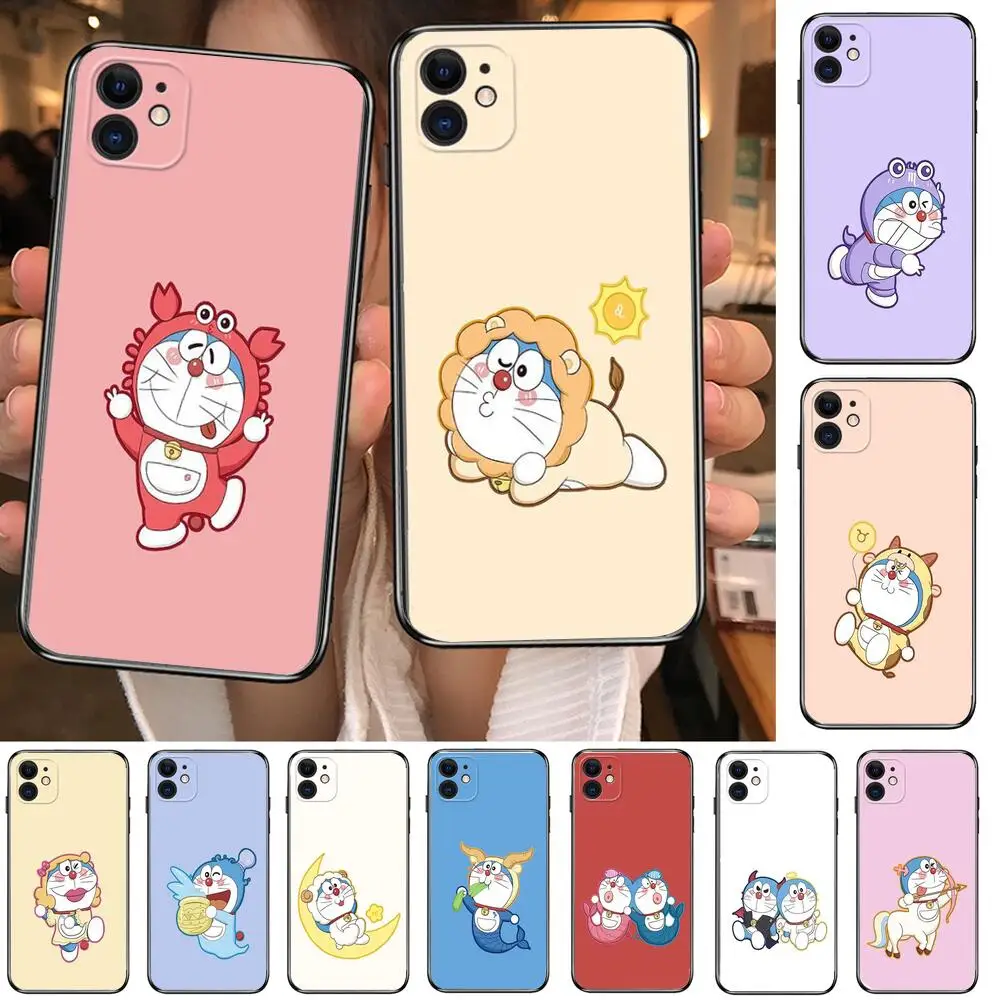 

Doraemon 12 constellations Phone Cases For iphone 13 Pro Max case 12 11 Pro Max 8 PLUS 7PLUS 6S XR X XS 6 mini se mobile cell