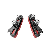 a pair2 pcs durable bicycle silent brake pads cycling v brake holder pads shoes blocks rubber pad for long lasting performance