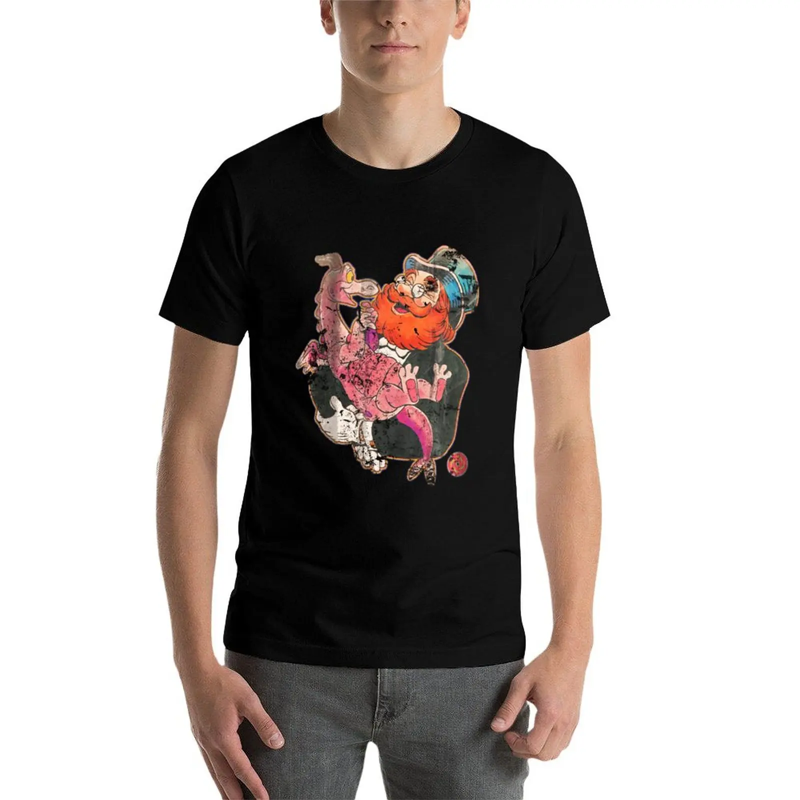 Figment One Little Spark - Dreamfinder _amp_ FigmentGift Friends Футболка с таможенным рисунком Блузка