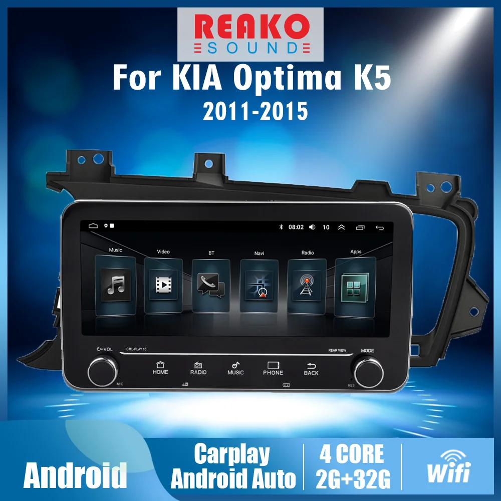 

2 din 10.25 Android For KIA Optima K5 2011-2015 Car Multimedia Video Player Audio FM BT GPS Navigation Head Unit