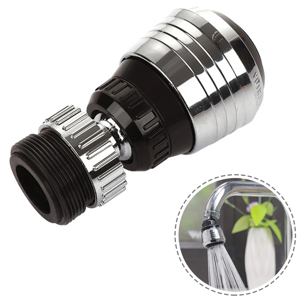 

360° Rotate Nozzle Sink Tap Rotatable Water Bubbler Tap Nozzle Filter Saving Water Tap Connector Diffuser Bubbler Kitchen Acces