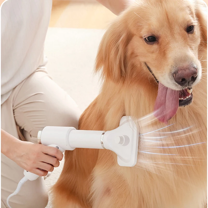 

Pet Hair Dryer Puppy Fur Blower 2-in-1 Cat Hair Removal Dog Grooming Tool Secador Para Perros Secador Perro Pet Supplies