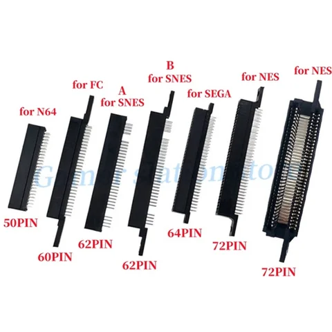 Слот для картриджей E-house Wholesale для SNES N64 FC NES Sega Genesis