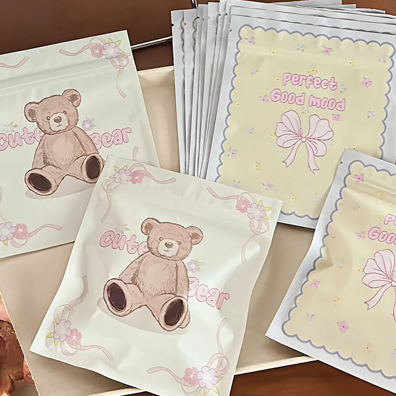 10 шт. самозапечатывающаяся сумка для хранения конфет и печенья с героями