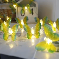 1020 led string light butterfly light fairy lamp garland wedding home decor for bedroom christmas tree festival decoration