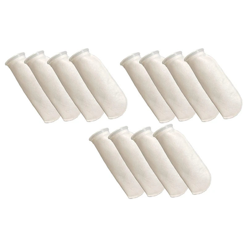 

Promotion! 12 Packs Of Filter Socks, 200 Micrometres, For Fish Tank/Saline Aquarium, Pond, For Sump/Overflow
