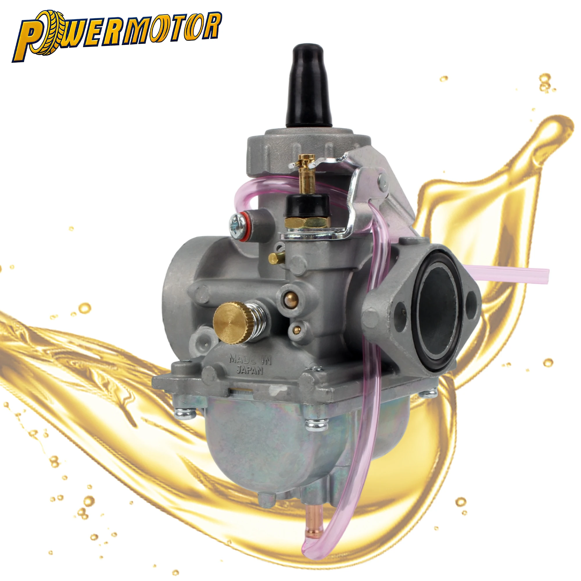 Фото Карбюратор для мотоцикла Mikuni для Suzuki TS125 TS125N TC125 DS125 TS100 DS100 125cc 2-тактный двигатель ATV квадроцикл внедорожный мотоцикл для гонок №1