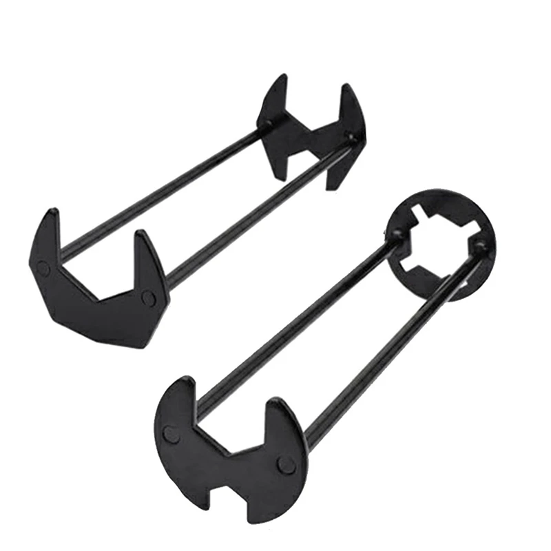 

Kitchen Repair Plumbing Tool Sink Faucet Key Plumbing Pipe Four-Claw Wrench Bathroom Wrench Tool Sets