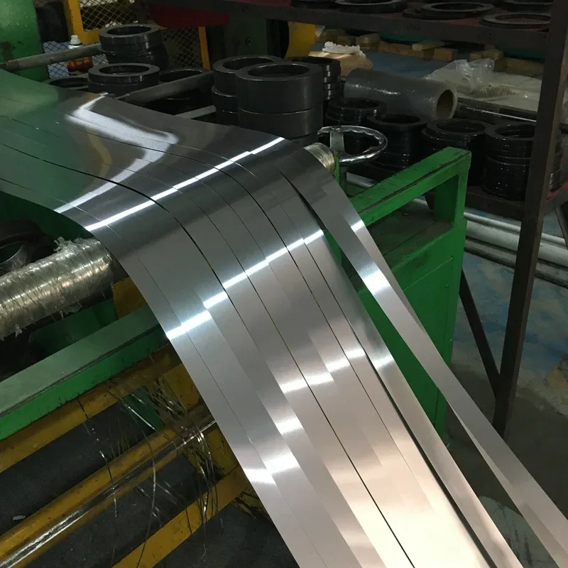 Dx51d Z140 ASTM Q195 0 3 мм полоски из оцинкованной стали Производитель стальной ленты для