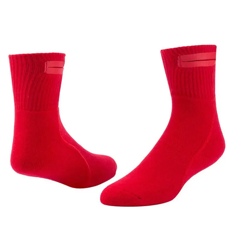 Electric Heated Socks Temperature Adjustable USB Rechargeable Socks Feet Warmer For Man Women Outdoor Sports Keep Foot Warm