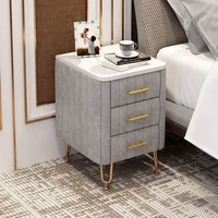 simple bedside table simple modern light luxury bedroom storage cabinet mini small installation free bedside cabinet
